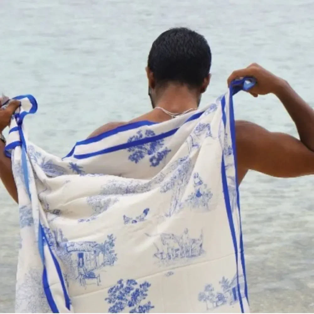 Island Bazaar Island Stories Printed Rayon Scarf/Wrap